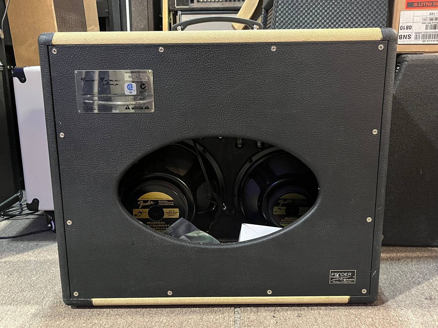 Fender Two-Tone Amp Custom Shop 15-Watt 1x12" / 1x10" Guitar Combo - Local Pickup Only!