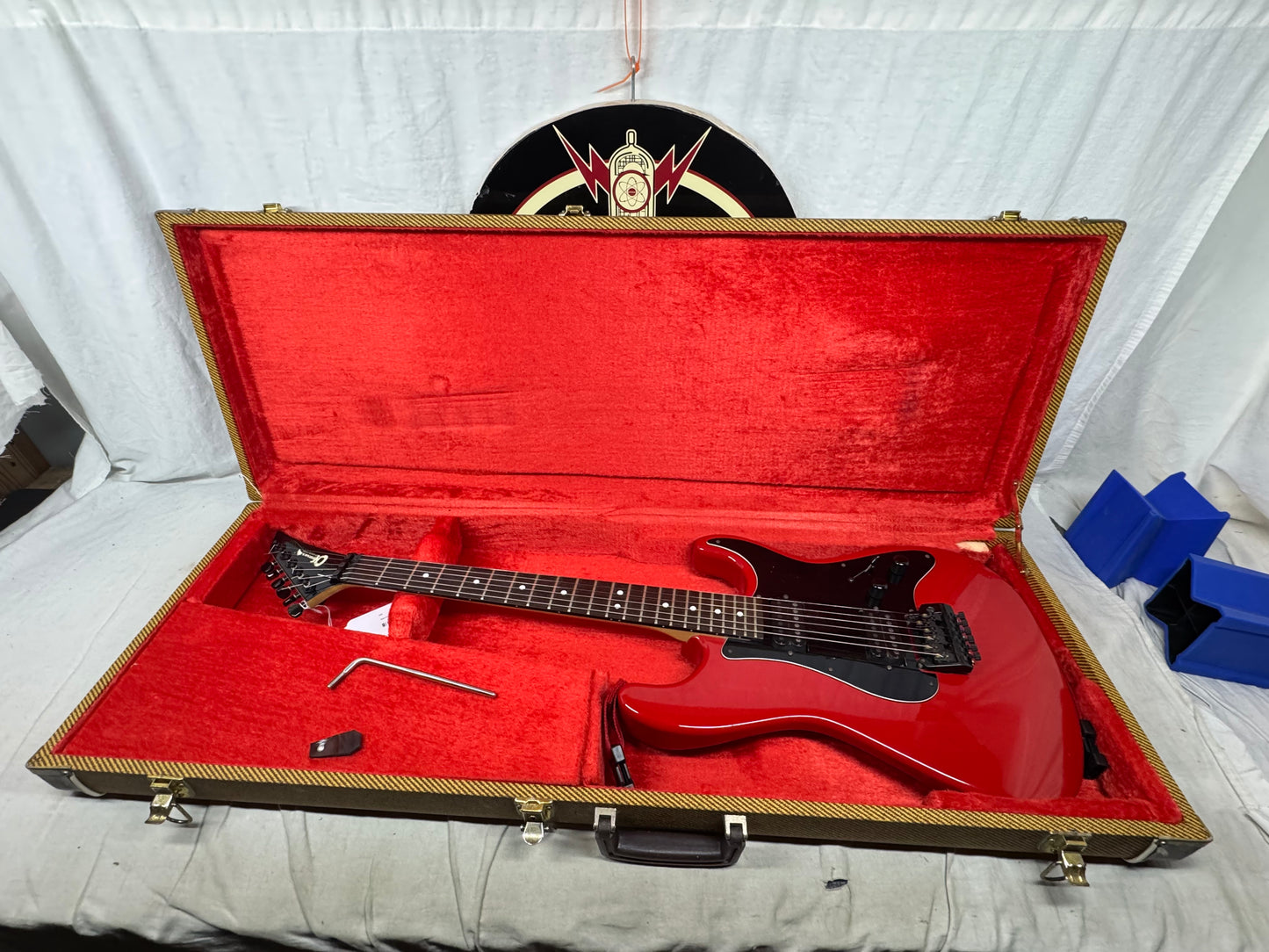 Charvel Model 3A Guitar with Case - Red