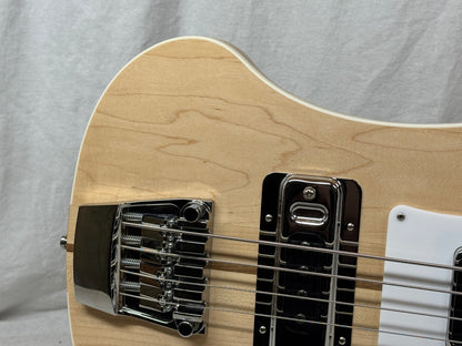 Rickenbacker 4003 4-string Bass with Case 2025 - Mapleglo / Natural