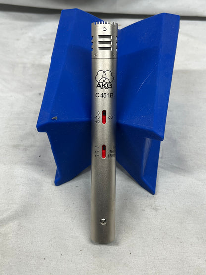 AKG C451B Smal Diaphragm Carioid Condenser Microphone with Case