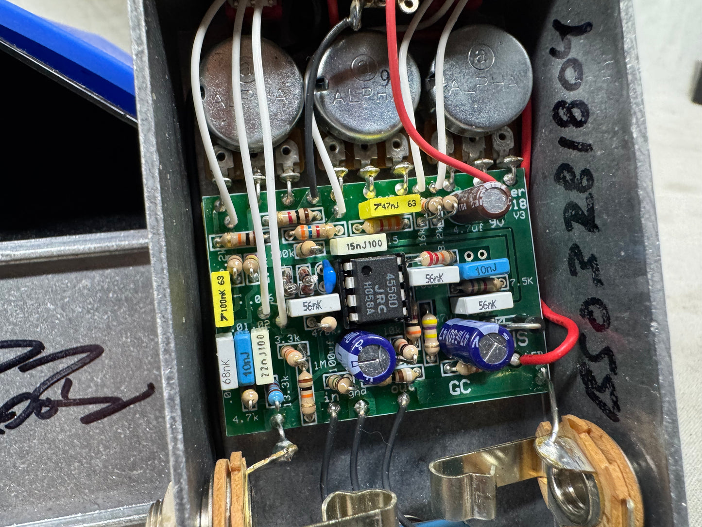Barber Electronics Gain Changer v3 Overdrive Pedal