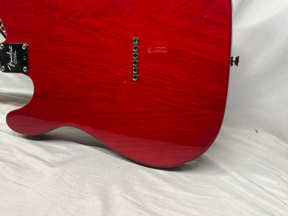Fender American Standard Telecaster Tele Crimson Red Electric Guitar - Pickups have been Replaced with Seymour Duncan APTL-1/APTR-1
