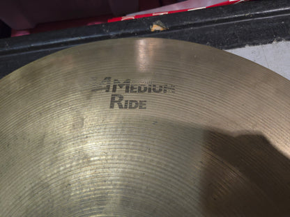 Sabian 20" AA Medium Ride Cymbal 1985 - 2001 - Brilliant