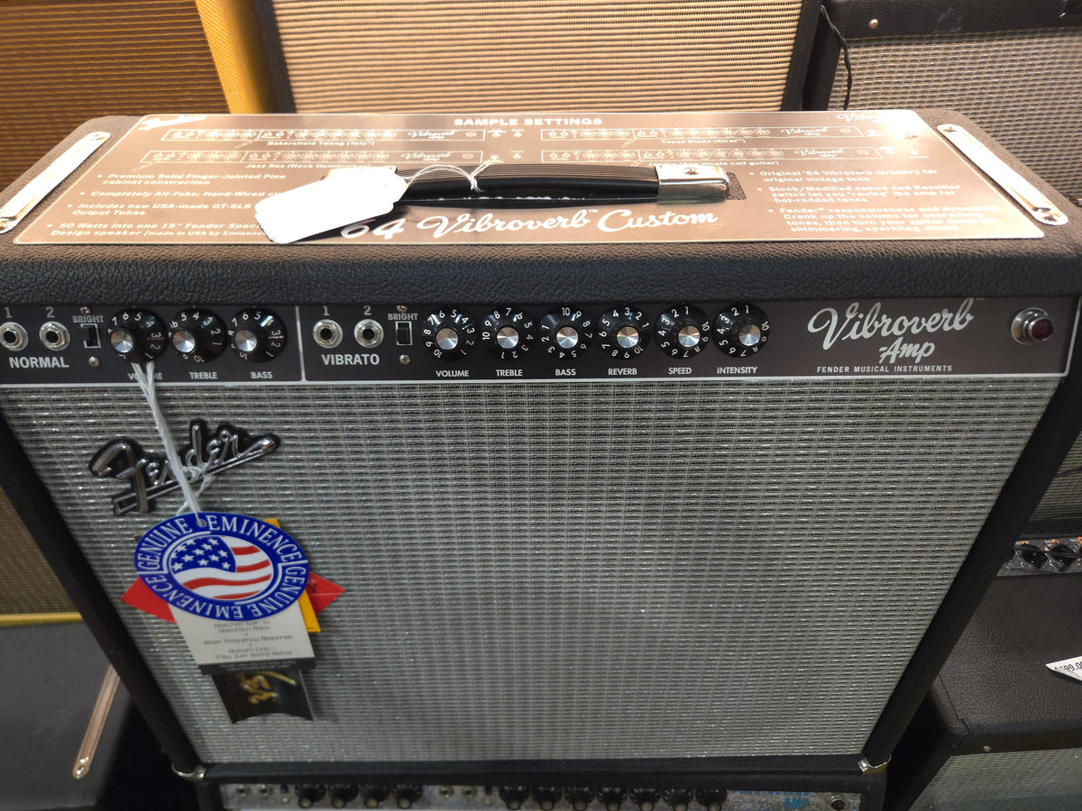 Fender '64 Vibroverb Custom 40-Watt 1x15" Guitar Combo 2003 - 2008 - Local Pickup Only