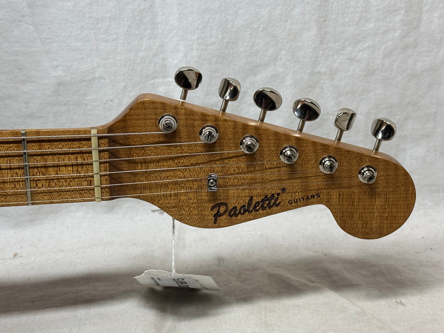 Paoletti PWS04LT Singlecut Guitar with COA + Case