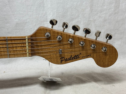 Paoletti PWS04LT Singlecut Guitar with COA + Case