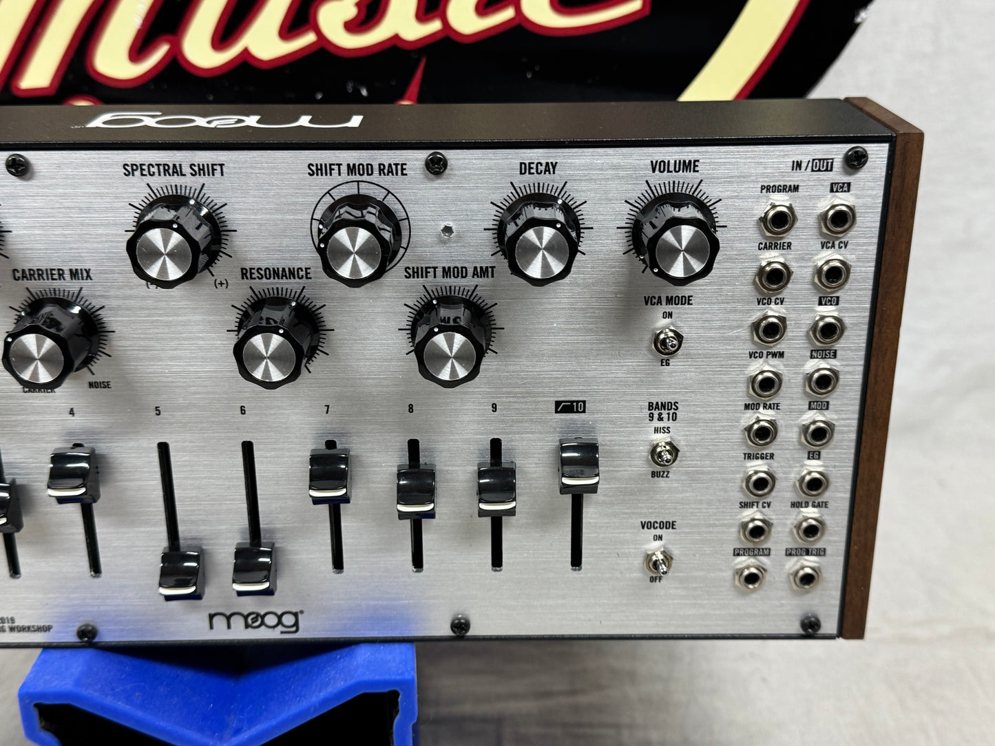Moog Spectravox Semi-Modular Analog Synthesizer with Power Supply + Soft Case 2019 - Limited Moogfest 2019 Engineering Workshop Edition