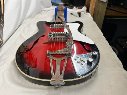 Teisco Imperial Hollow Body Electric Guitar - Image 18