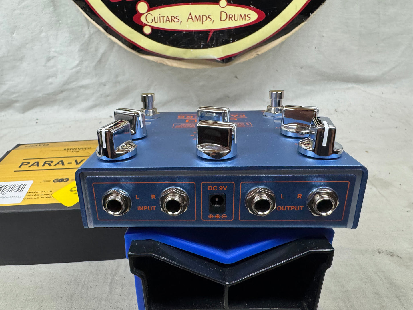 Joyo J-31 j31 Para-Verb Reverb Pedal with Box