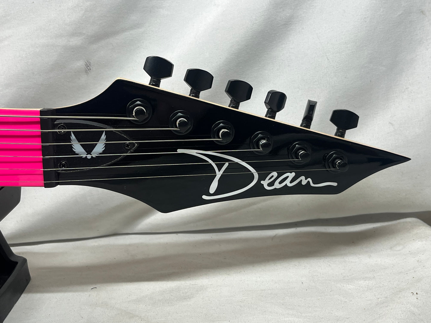 Dean Custom Zone Doublecut HH Electric Guitar  - Fluorescent Pink