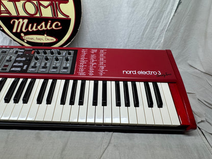 Clavia Nord Electro 3 Seventy Three 73-key Piano & Organ Synthesizer Keyboard with Pedal + Bag