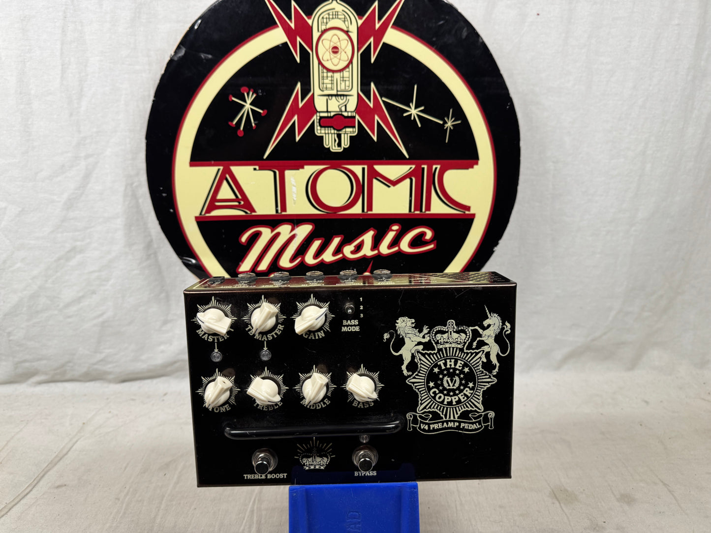Victory Amps V4 Series The Copper Preamp Overdrive Pedal with Power Supply