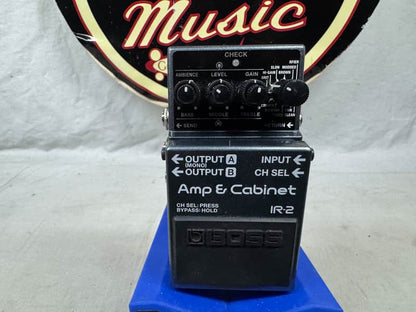 Boss IR-2 ir2 Amp & IR Cabinet Amplifier Emulator + Speaker Cabinet Impulse Response Loader Pedal - Image 2