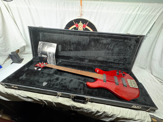 PRS Paul Reed Smith Bass-4 iv Fretless 4-string Bass with Case 1986