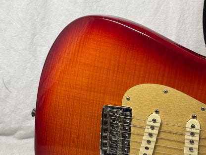 Fender Player II 2 Stratocaster Plus Top Guitar - MIM Mexico 2025 - Cherry Burst / Maple neck