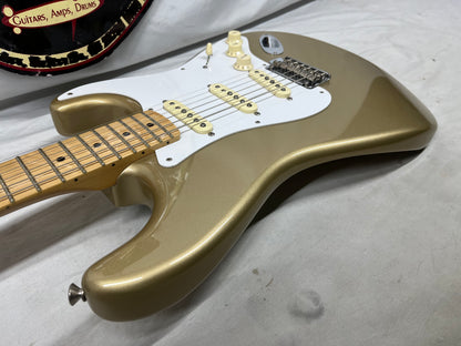 Fender Classic Player '50s Stratocaster Strat Electric Guitar MIM - Made in Mexico - Shoreline Gold