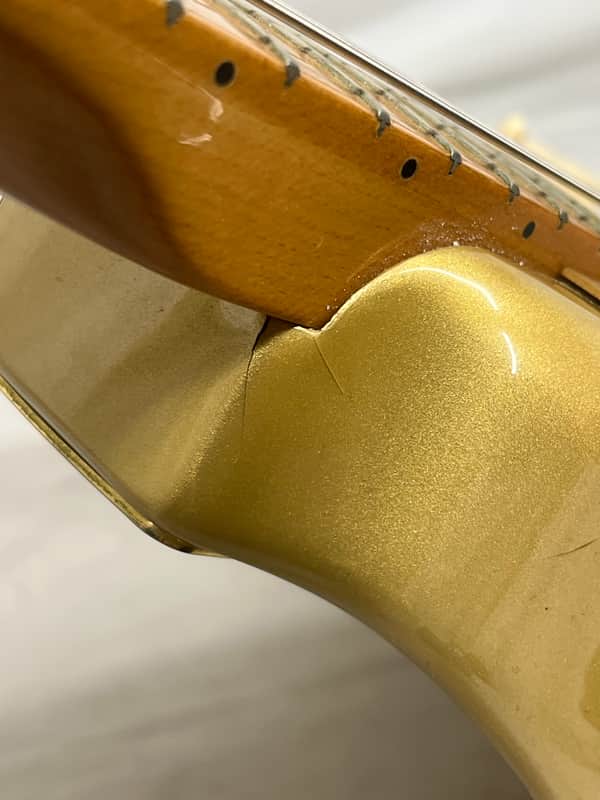Fender 50th Anniversary Golden Stratocaster Strat Electric Guitar - Image 21
