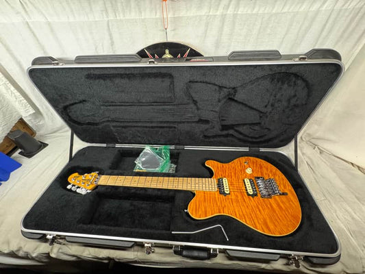 Ernie Ball Music Man Axis Guitar with Hard Case
