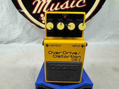 Boss OS-2 os2 Ovedrive Distortion Pedal