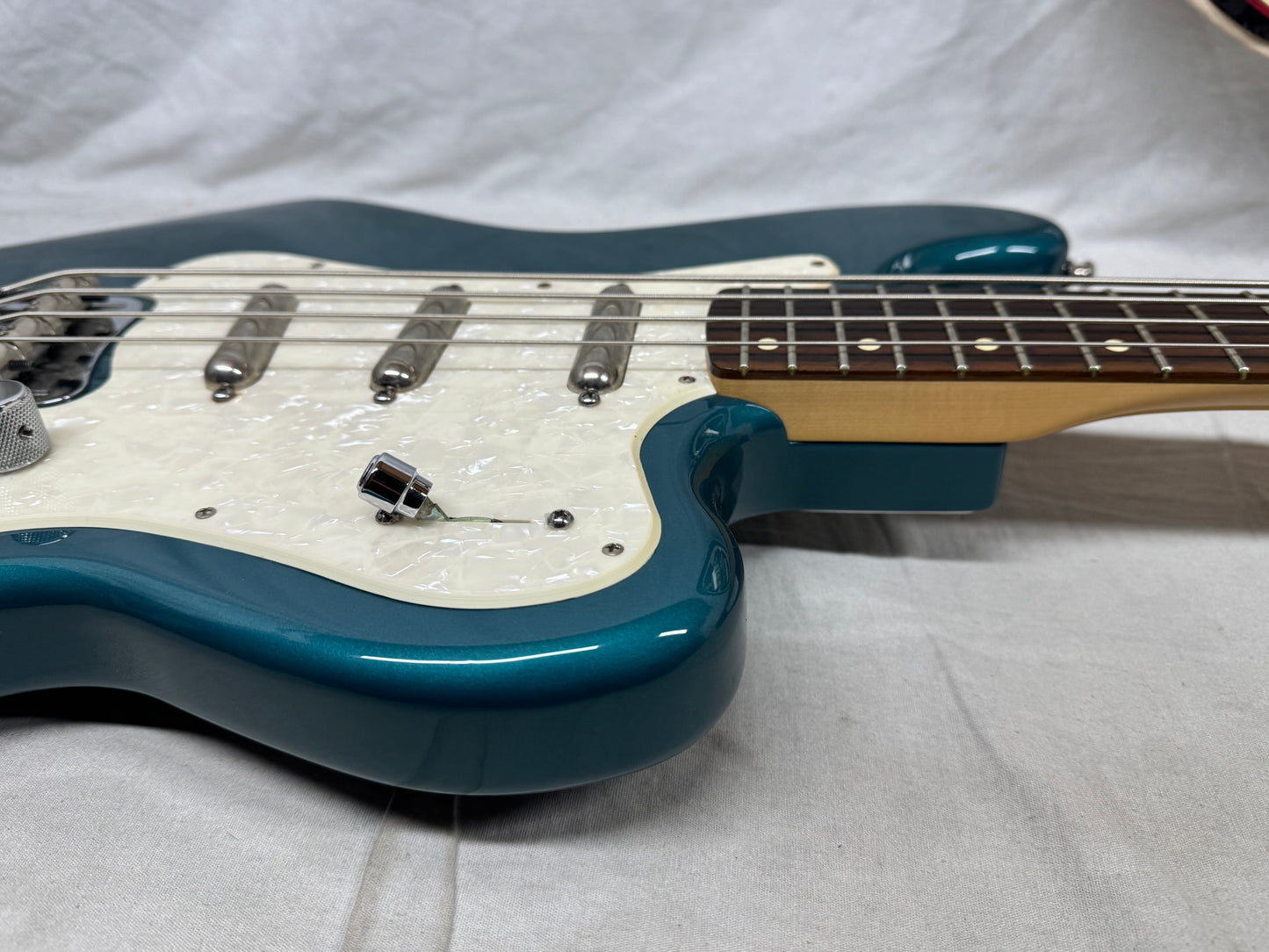 Fender Classic Player Rascal 4-string Bass 2014 - Ocean Turquoise / Rosewood fingerboard