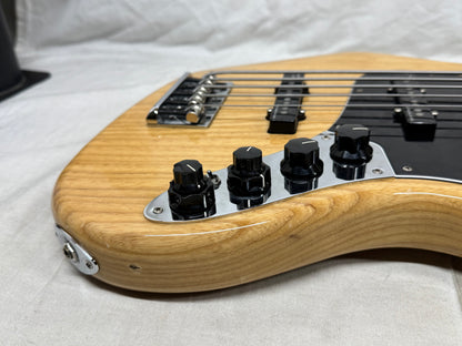 Fender American Elite Jazz Bass V 5-string J-Bass 2017 - Natural