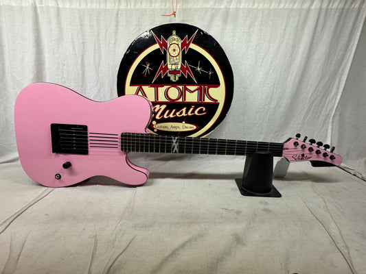 Schecter Diamond Series Machine Gun Kelly Signature Model PT Singlecut Guitar 2022 - Pink