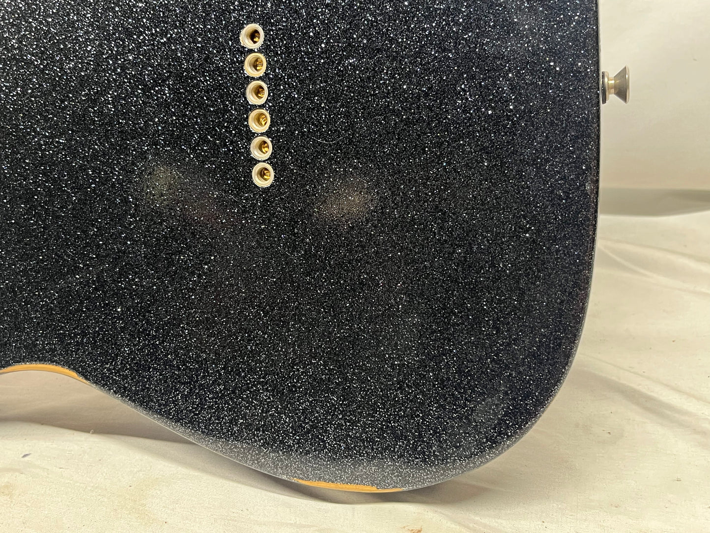 Fender Brad Paisley Esquire Signature Telecaster tele Electric Guitar MIM - Made in Mexico - Black Sparkle