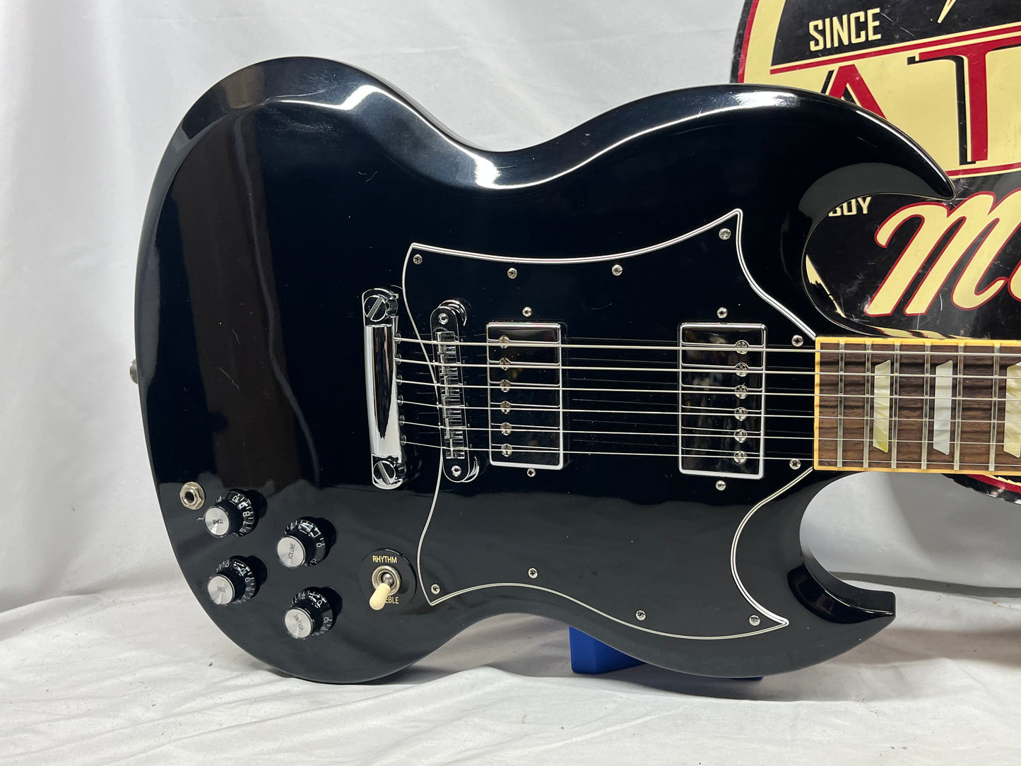 Gibson SG Standard Doublecut HH Electric Guitar 2007 with Hard Case - Black