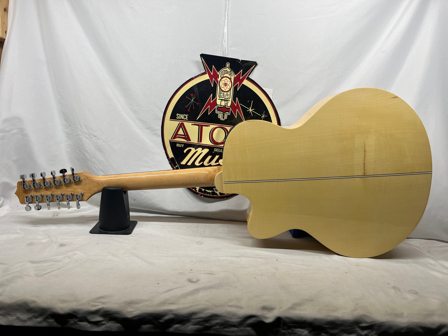 Takamine EG523SC-12 12-String Acoustic Electric Guitar - Crack in the Back