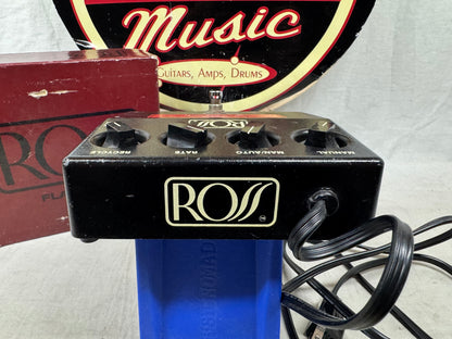 Ross R60 Flanger Pedal with Box Vintage
