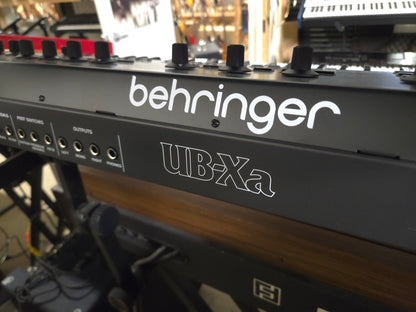 Behringer UB-Xa 16-Voice 61-Key Synthesizer 2023 - Present - Blue with Wood Sides - Local Pickup Only