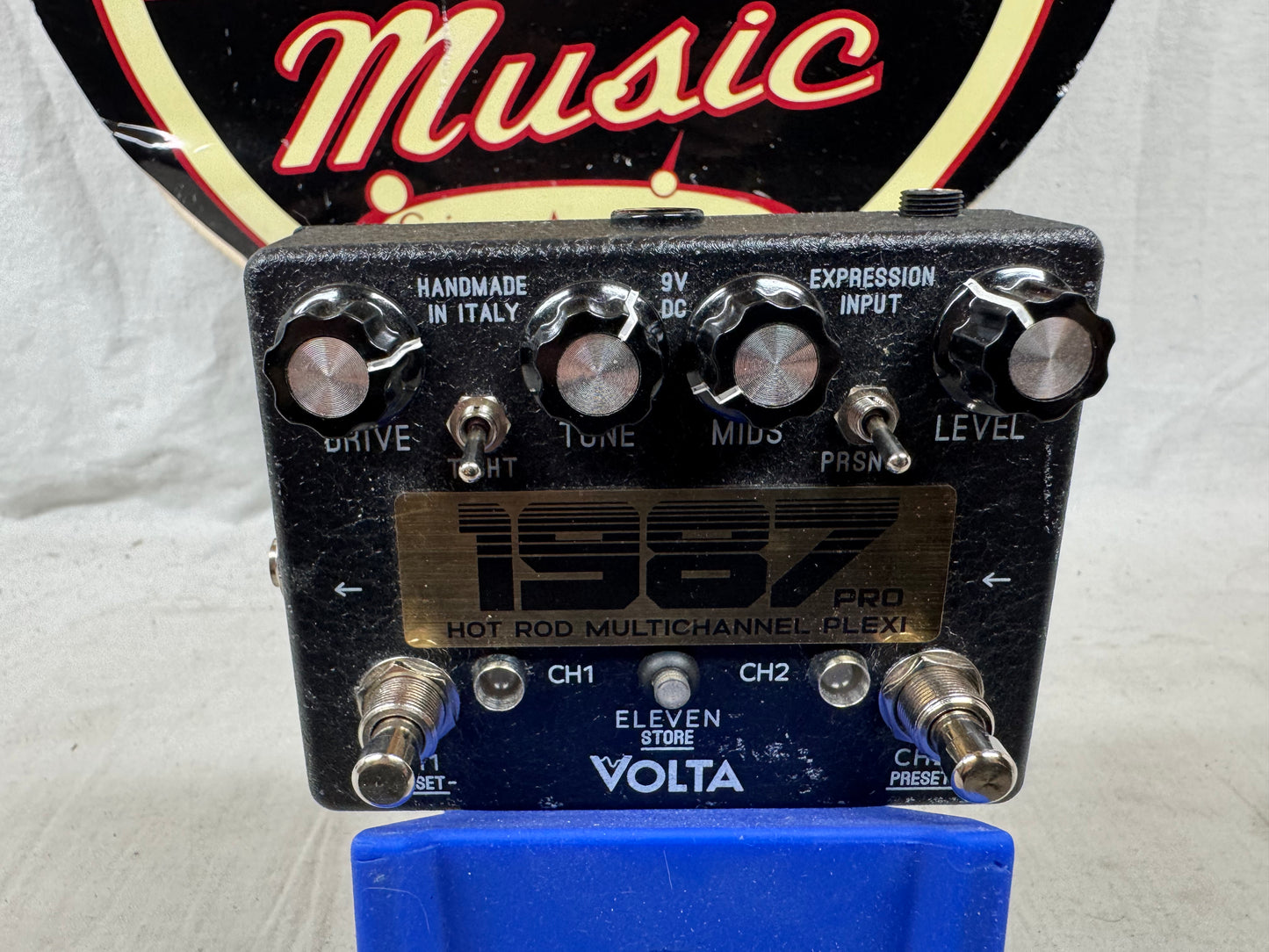 Volta Custom 1987 Pro Hot Rod Multichannel Plexi Overdrive Distortion Pedal