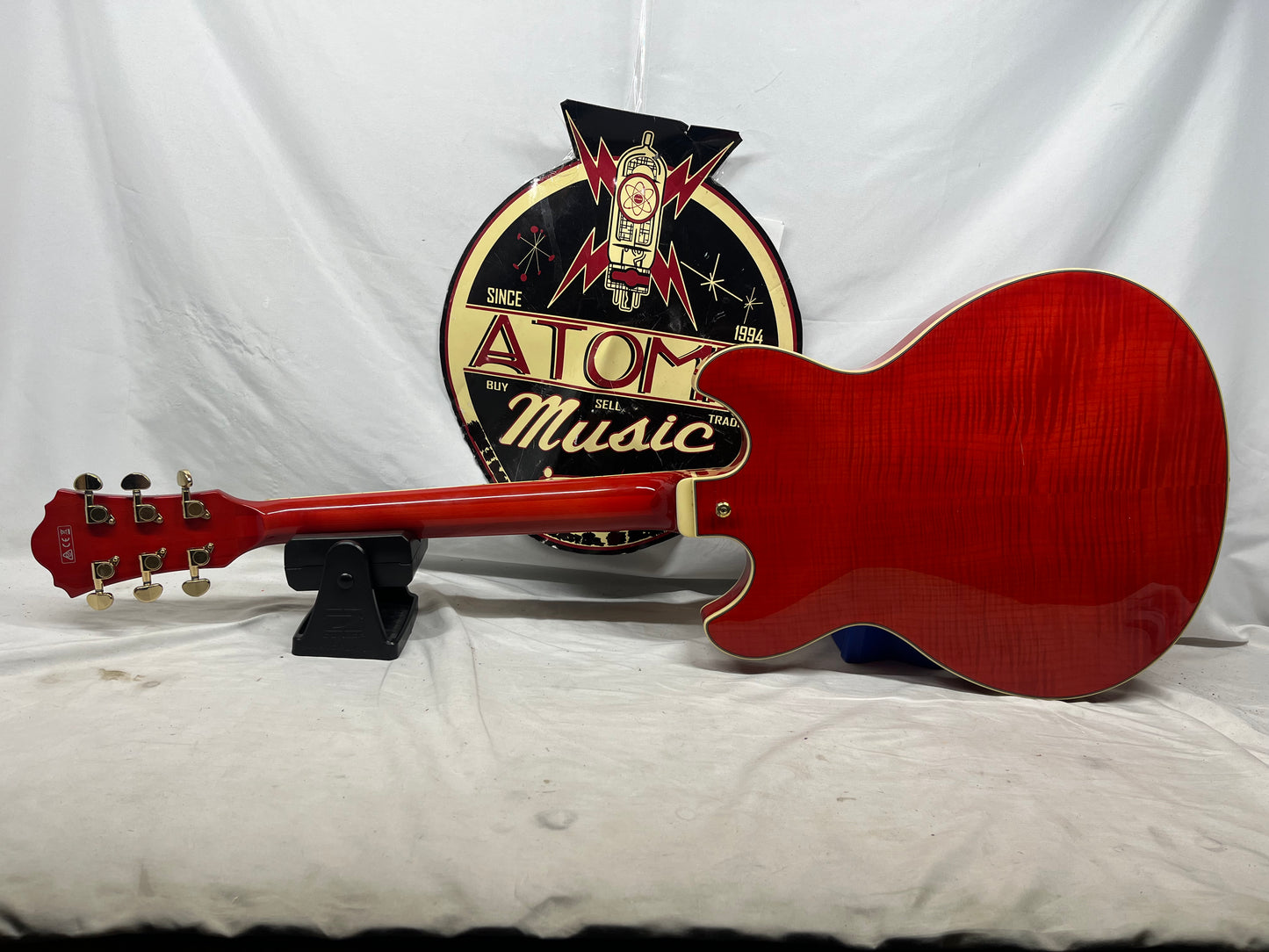 Ibanez AS93FM Doublecut Semi-Hollow Body Electric Guitar - Transparent Cherry Red