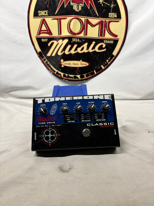 Radial Engineering ToneBone Series Classic Distortion Pedal with Power Supply