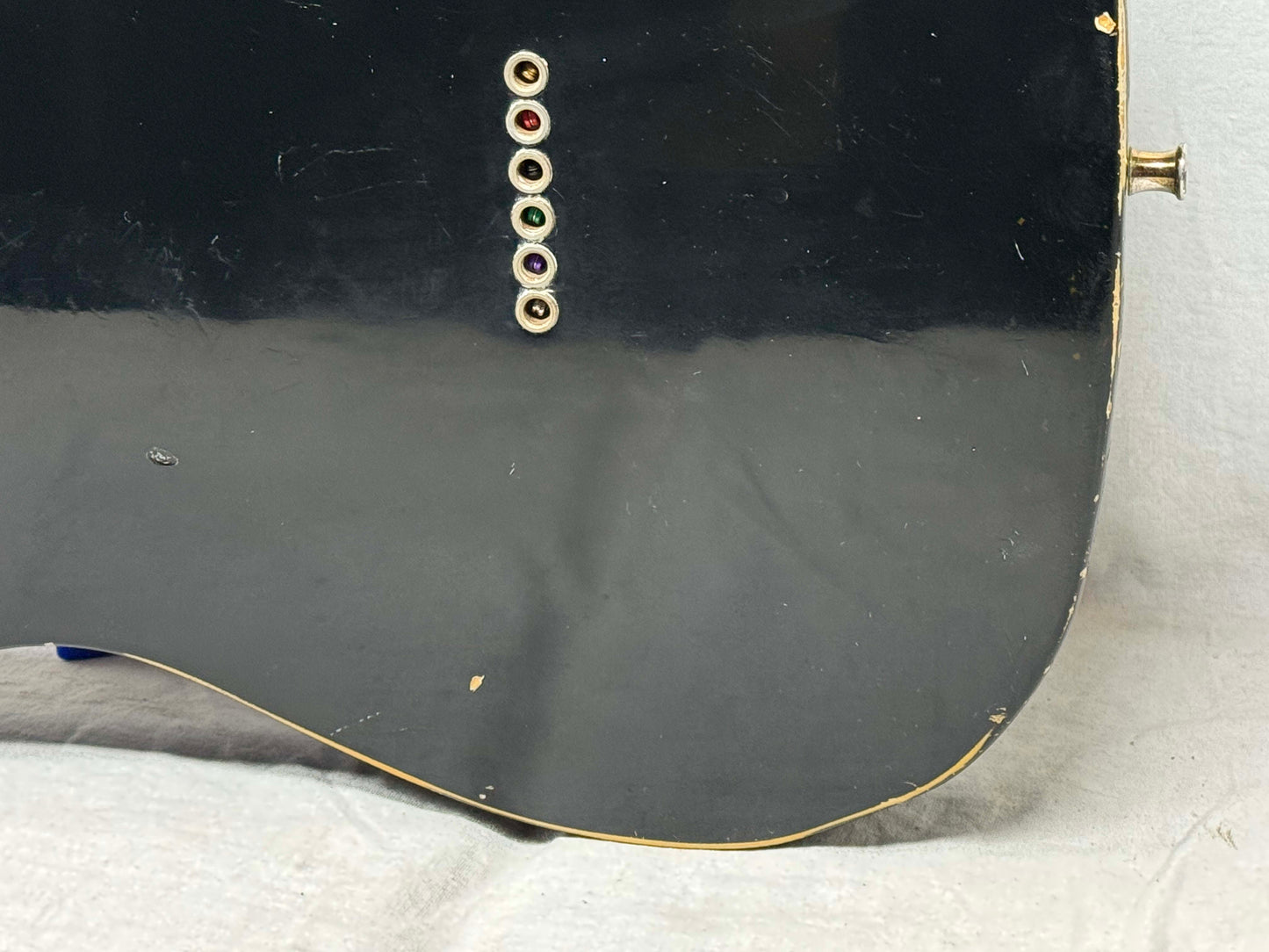 Fender Vintage USA Telecaster Guitar with non-original Case 1978 - Black / Maple neck
