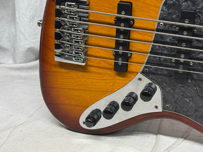 Fender American Elite Jazz Bass V Ash 5-string J-Bass - Image 4