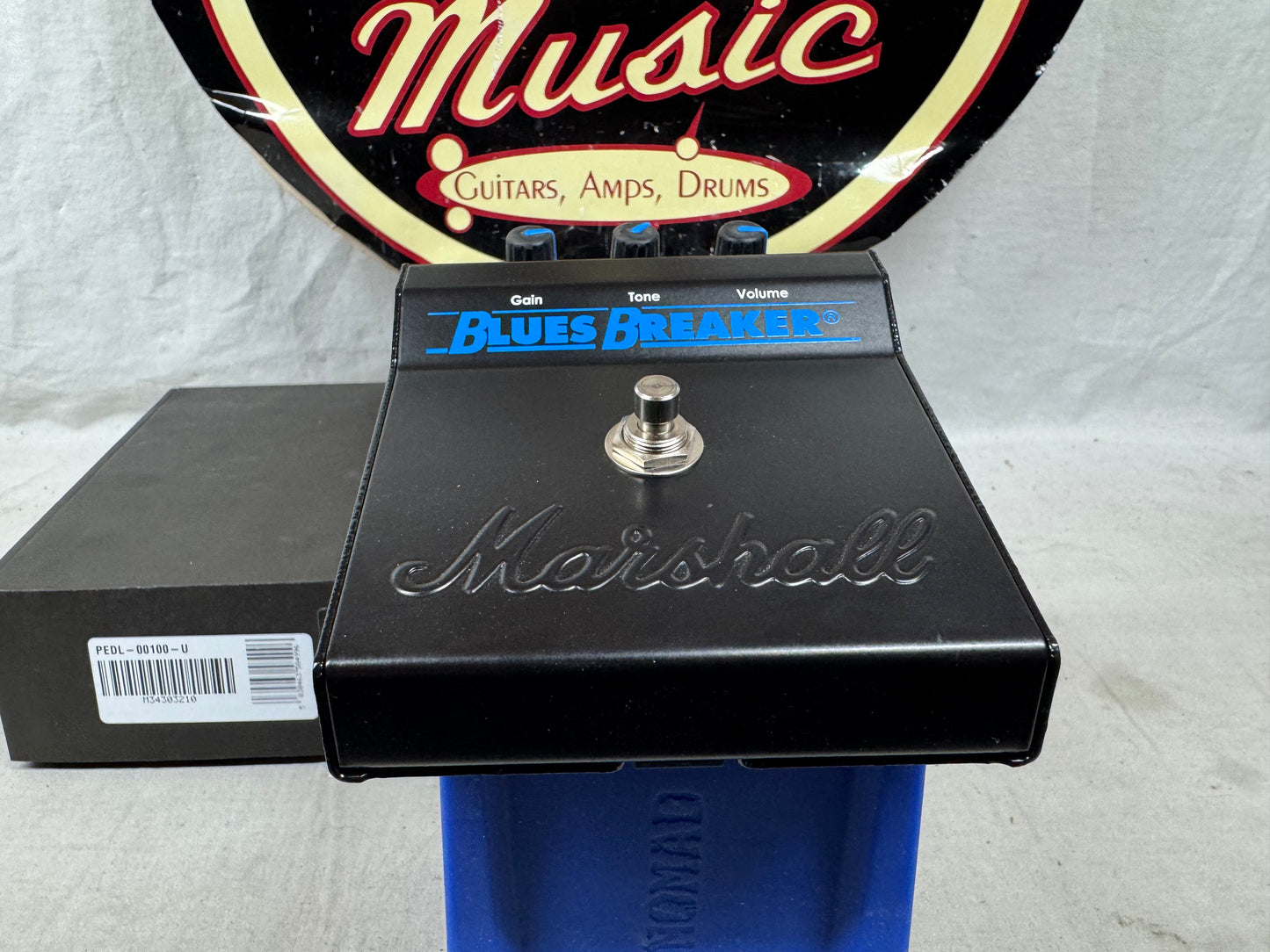 Marshall Model PEDL-00100 BluesBreaker blues breaker Overdrive Distortion Pedal with Box 2023