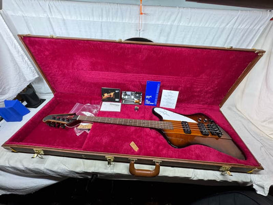 Gibson BAT1SUSB4 Thunderbird IV 4-string Bass with Case - modified electronics