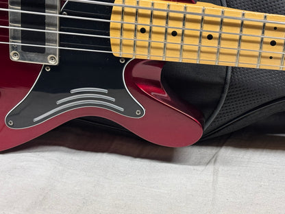 Sandberg Florence 30" Short Scale 4-string Bass with Gig Bag 2020s - Ruby Red