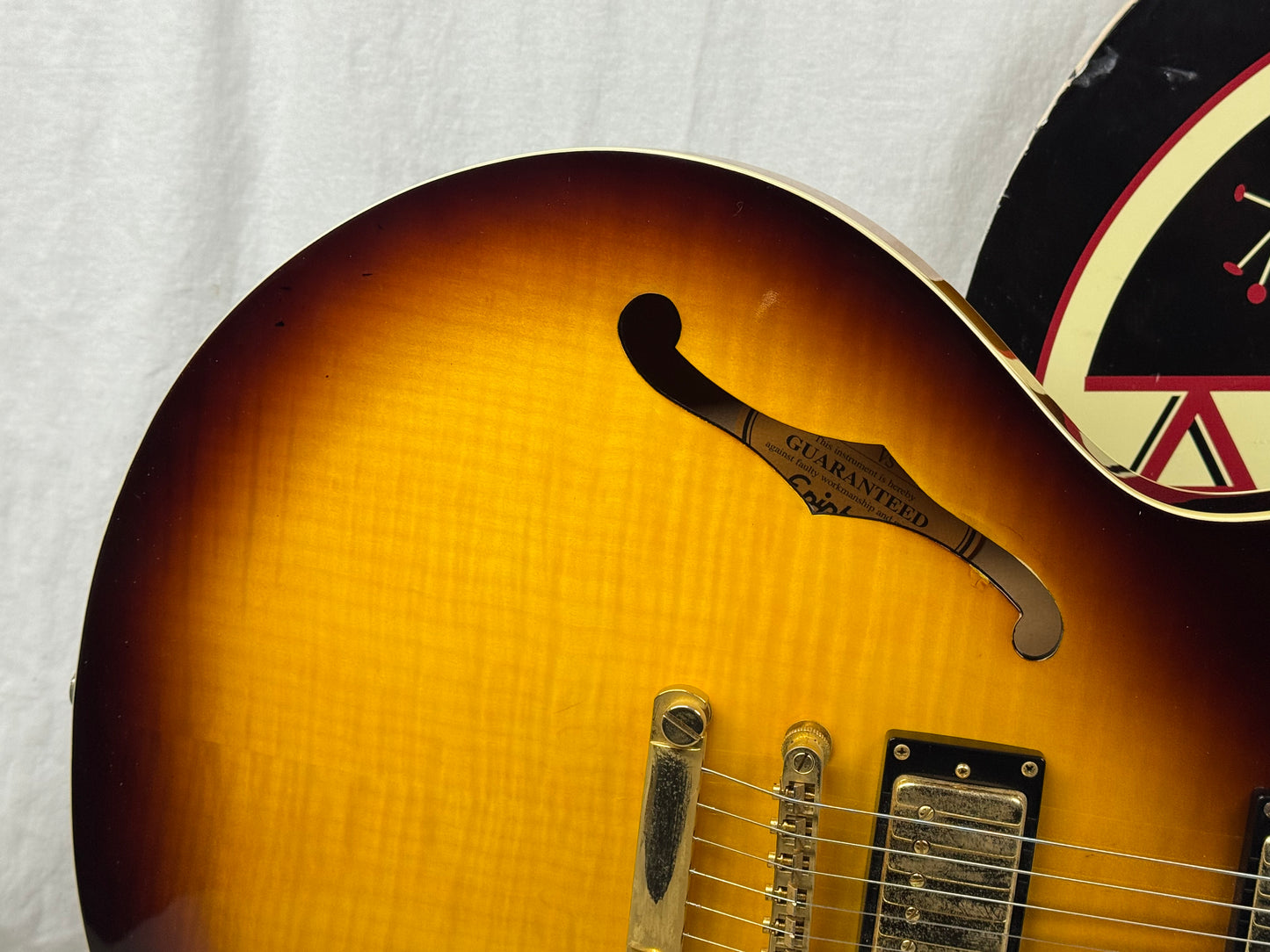 Epiphone Factory 2nd Limited Edition Dot Deluxe Semi-Hollowbody Guitar with Case