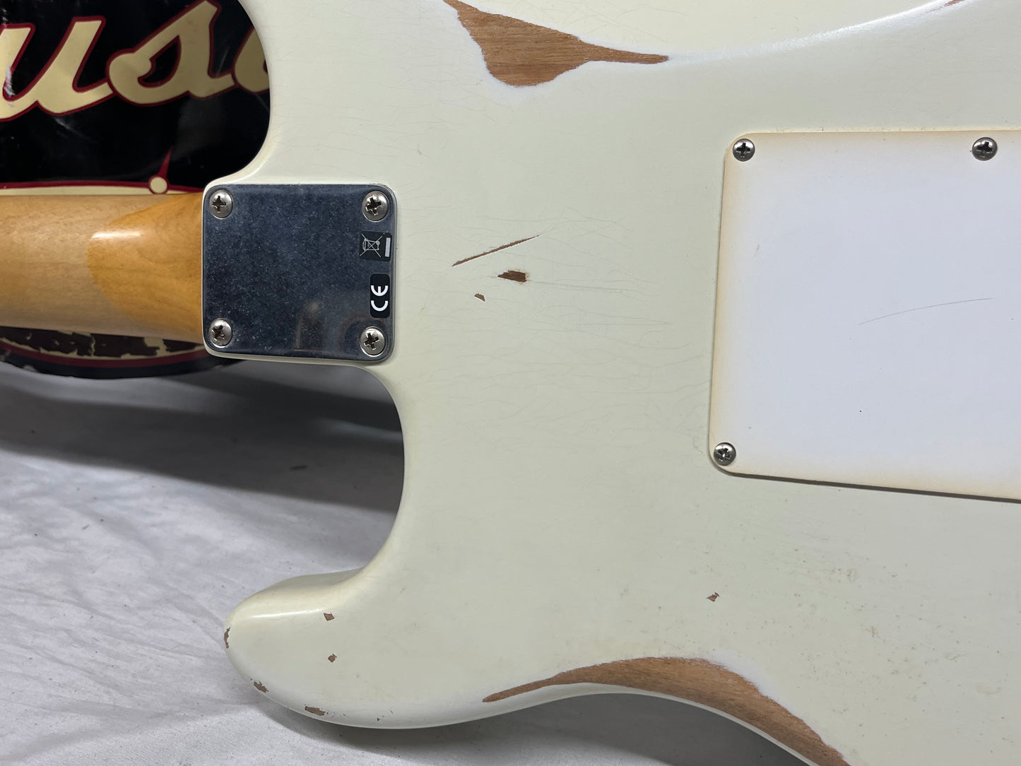 Fender Road Worn '60s Stratocaster Strat Electric Guitar 2010 - Olympic White