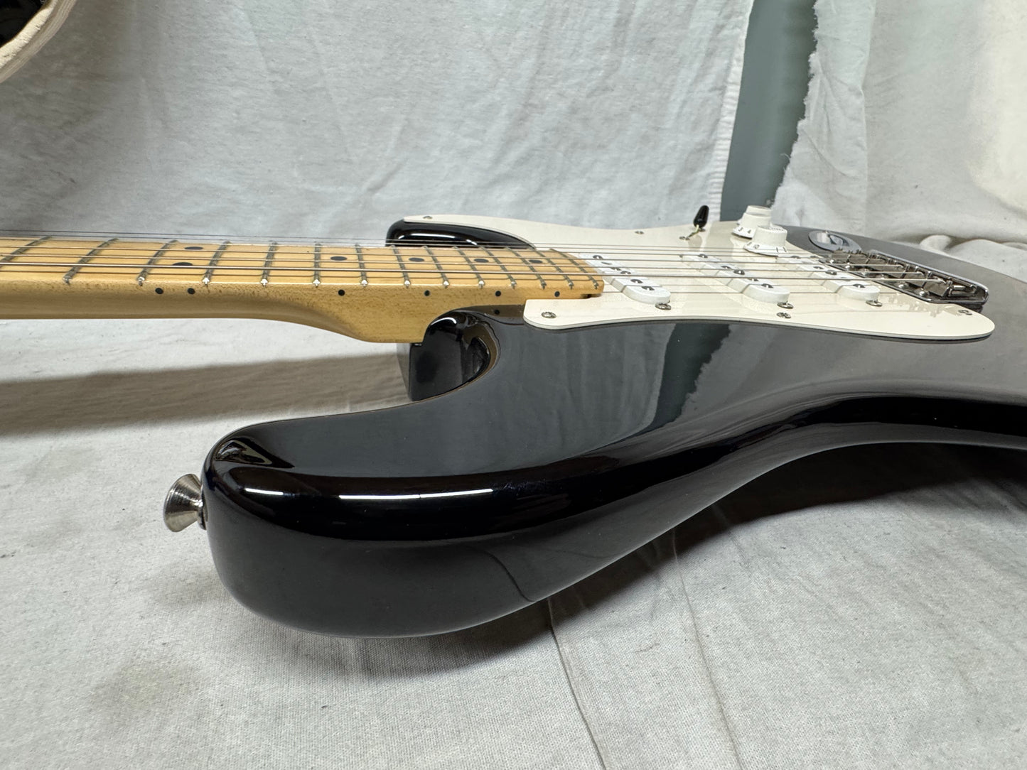 Fender USA Eric Clapton Stratocaster Guitar with Case 2006 - Black / Maple neck