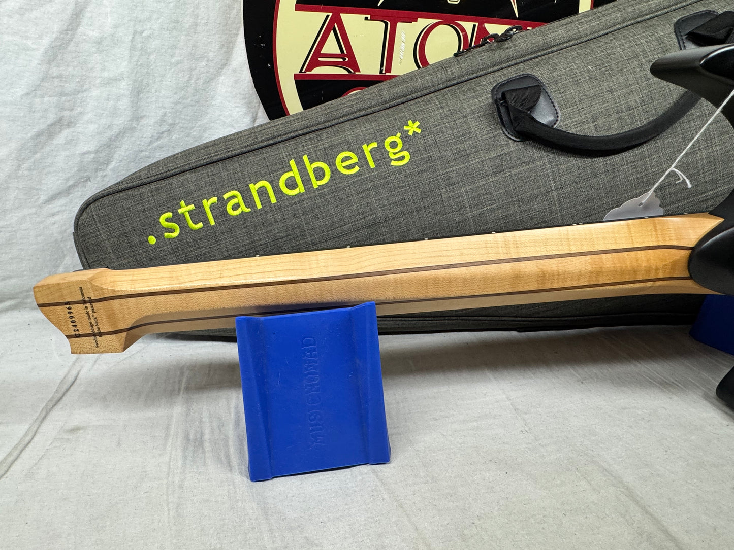 Strandberg Guitars Boden NX7 nx 7 Metal Headless 7-string Multiscale Guitar with Gig Bag 2024 - Black