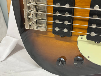 Fender Pawn Shop Reverse Jaguar 4-String Electric Bass MIM - Made in Mexico - 2-Color Sunburst