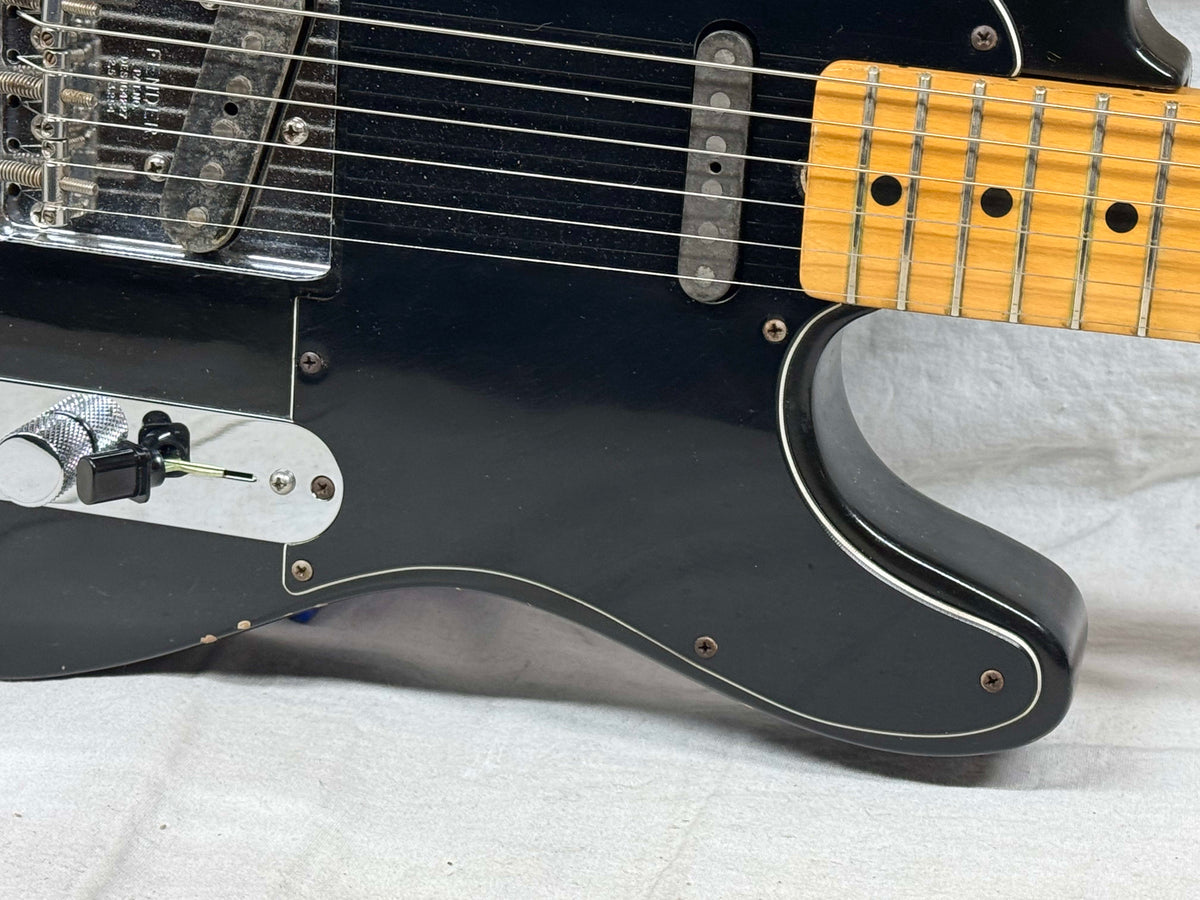Fender Vintage USA Telecaster Guitar with non-original Case 1978 - Black / Maple neck