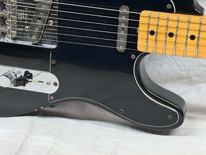 Fender Vintage USA Telecaster Guitar with non-original Case 1978 - Black / Maple neck
