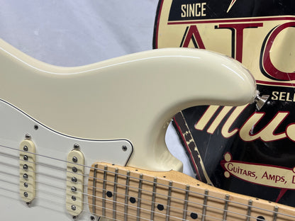 Fender American Professional Stratocaster Strat Electric Guitar with Case - Olympic White