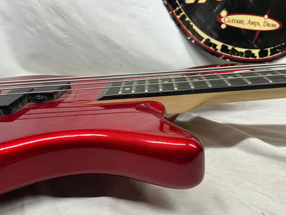 Rogue LX200B-PBK Series III 4-String Bass 2010s - Candy Apple Red
