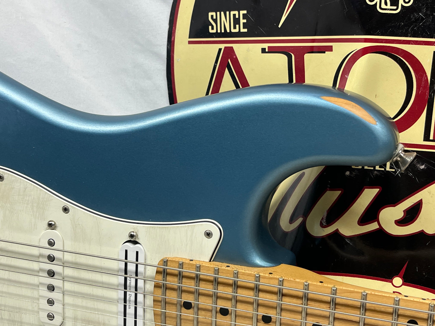 Fender Player Stratocaster Strat Electric Guitar MIM - Made in Mexico - Home-Distressed Tidepool