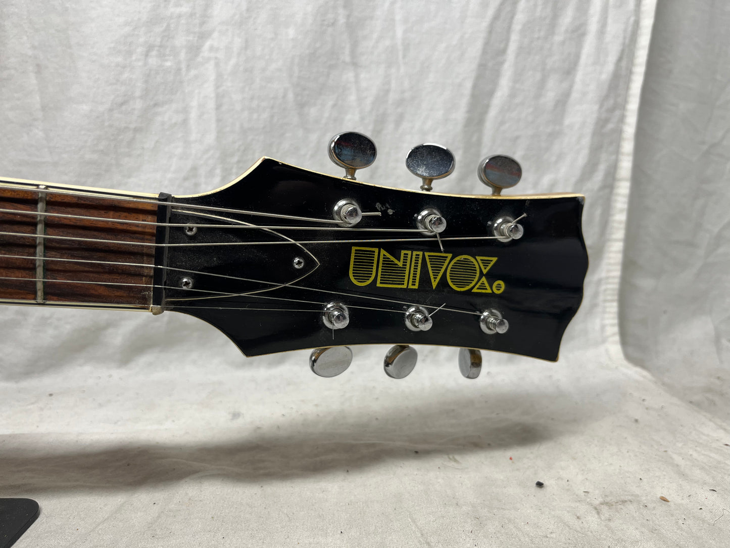 Univox Coily U1825 Hollow Body Guitar MIJ Made In Japan Vintage Redburst - AS IS! needs new nut